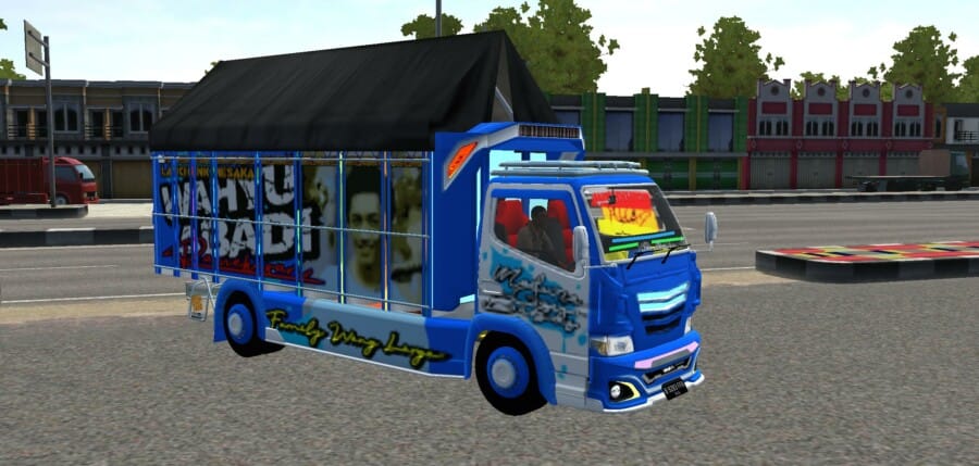 Mod Bussid Truck Canter Wahyu Abadi M18